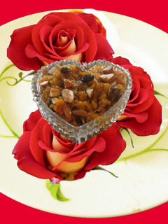 A picture of Parsnip Halwa.