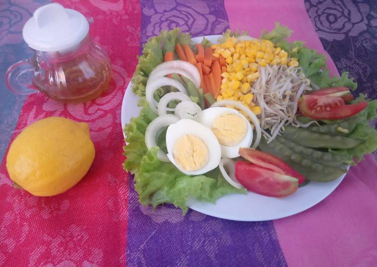 Resep Salad Sayur Sederhana Super Lezat