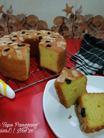 Resep Bolu tape panggang Bunda Pasti Bisa