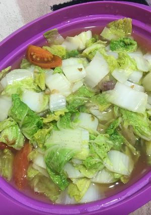 Foto resep Tumis sawi putih