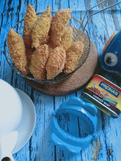 Foto resep Roti Goreng Isi Kornet