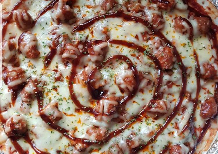 Pizza Italian barbeque