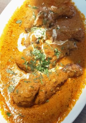 চিকেন লেগ পিস গ্রেভি (chicken leg piece gravy recipe in Bengali) রেসিপির প্রধান ছবি