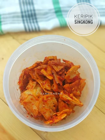 Langkah Gampang Membuat Resep Keripik Singkong (Balado Pedas Manis) yang  Bikin Ketagihan Anti Ribet, Mantap