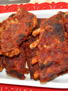 Barbecue oldalas recept fotója
