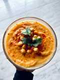 Hummus de garbanzos y calabaza