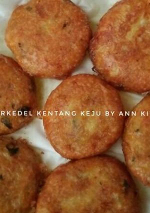 Foto resep Perkedel kentang keju enak banget