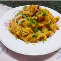 A picture of Turnip(shaljam) ka bhurta.