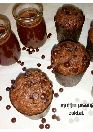 Foto resep Muffin Pisang Coklat