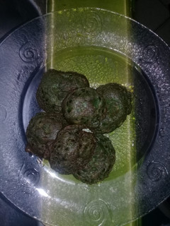Una foto de Buñuelos de acelga