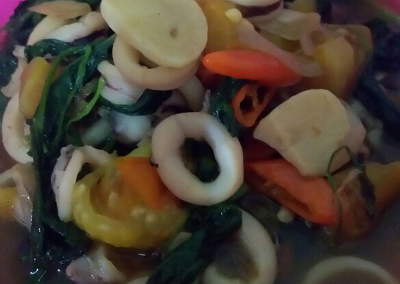 Kah Kangkung Nona Cumi-cumi