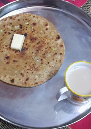 A picture of Gobhi paratha.