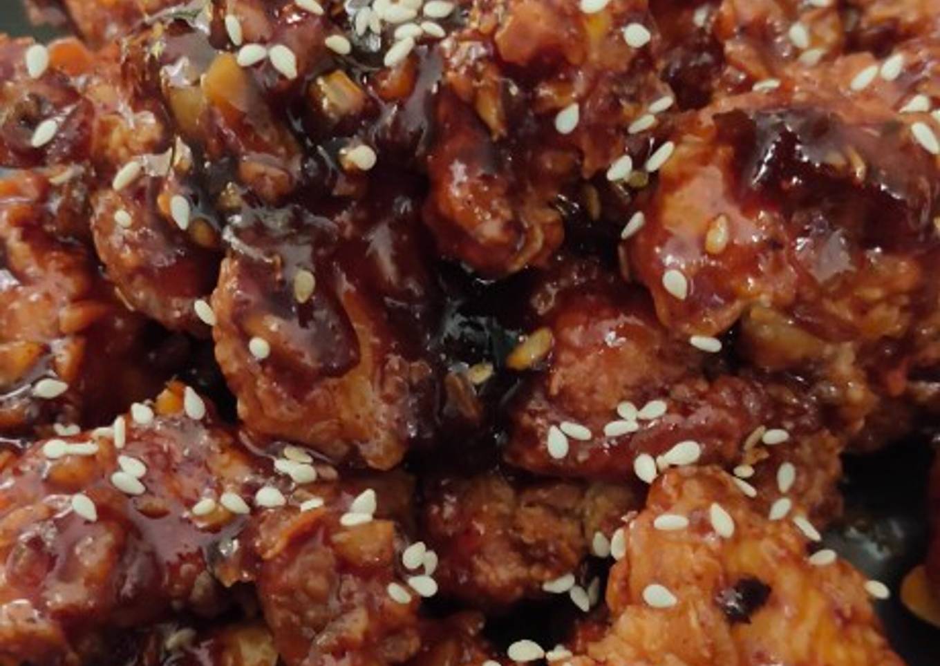 Korean honey chicken fillet