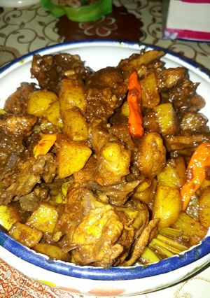 Foto resep Tulang Ayam Bumbu Kuenter