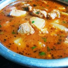 Aloo Soyabean Sabji A picture of Aloo Soyabean Sabji.