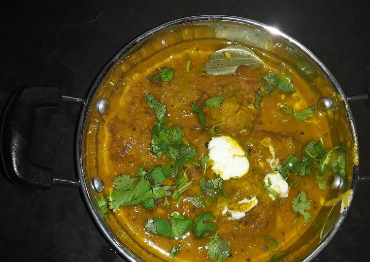 Matar kofta curry. 😋