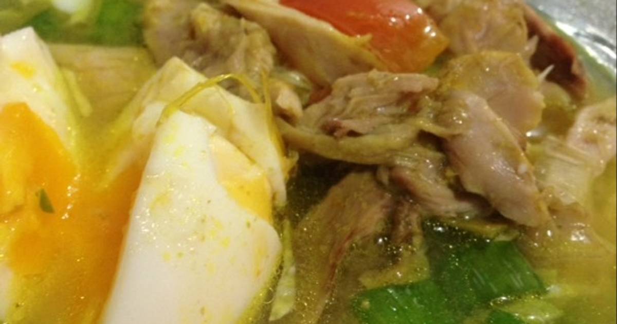 Soto ayam mudah dan enak