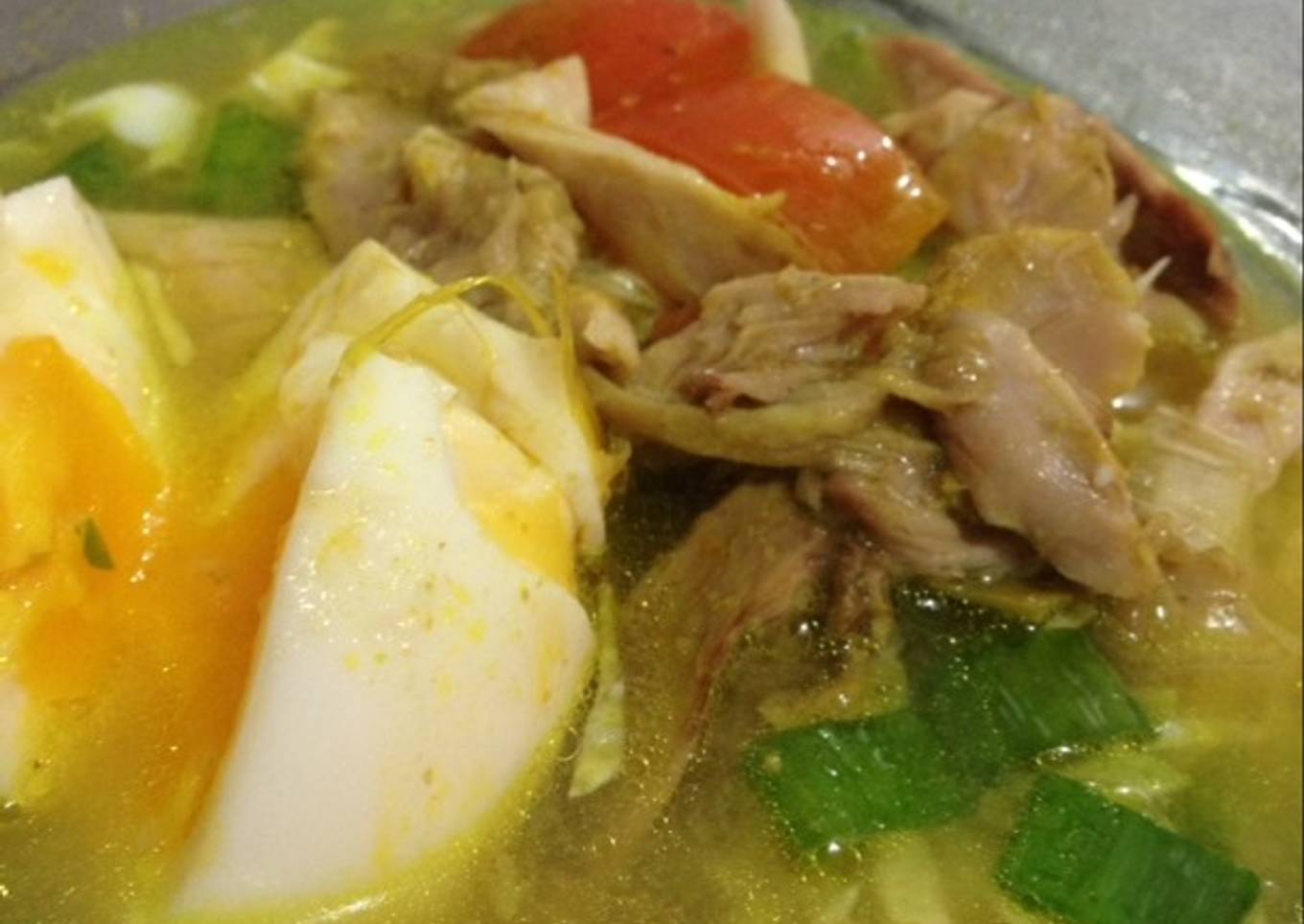 Soto ayam mudah dan enak
