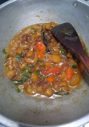 Foto resep Tumis kikil cabe ijo pedassss mantaappp