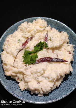 A picture of Curd Rice.