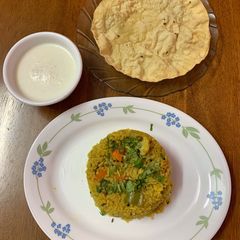 A picture of Masala Khichdi.