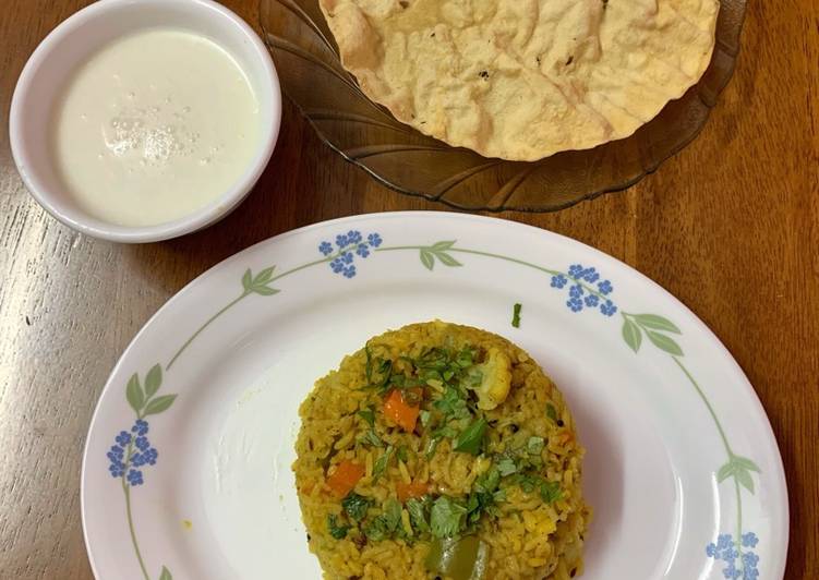 Recipe of Any-night-of-the-week Masala Khichdi