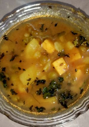 मटर पनीर (matar paneer recipe in Hindi) रेसिपी मुख्य फोटो