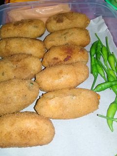 Foto resep Kroket Kentang isi sosis