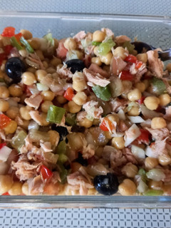 Una foto de 216. Ensalada de garbanzos