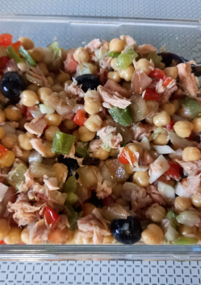 Una foto de 216. Ensalada de garbanzos