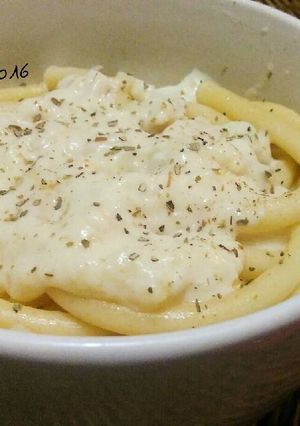 Foto resep Pasta chicken carbonara