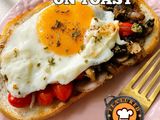 Mushroom & Egg On Toast