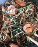 Gỏi hoa chuối tôm bạc