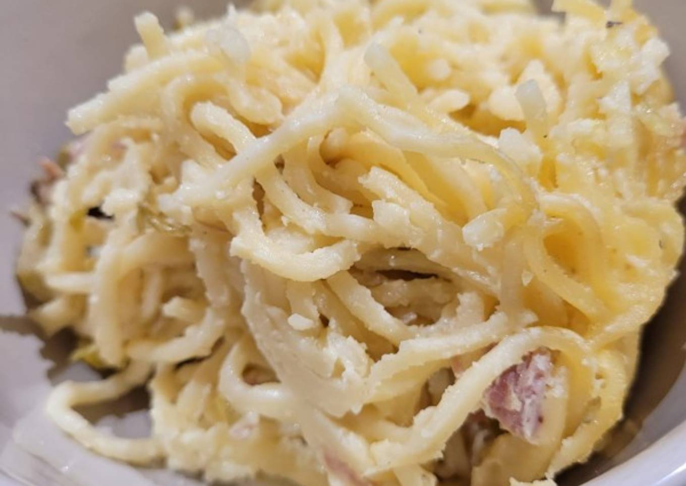 Spaghetti and Gammon Bake