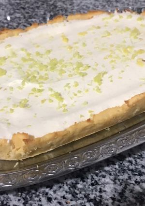 Una foto de Lemon Pie keto