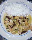 Camarones al ajillo