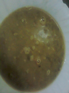 A picture of Green grams stew.