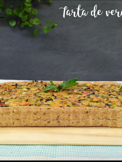 Una foto de Tarta de verduras