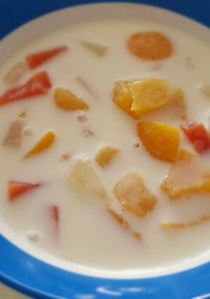 Görög gyümölcsleves recept fotója