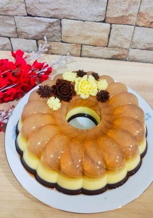 Foto resep Puding Lapis Regal