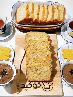 عکسی از دستور نان تست با بافتی عاالی 👌
