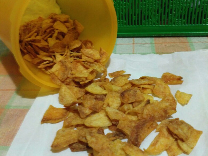 Cara Bikin Keripik Kentang 🍟🍟 Rumahan