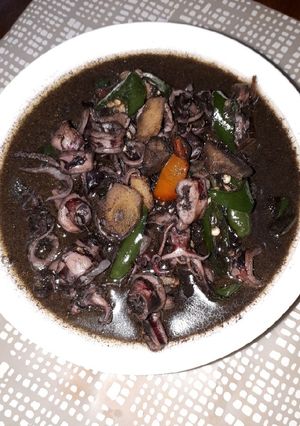 Foto resep Cumi masak hitam