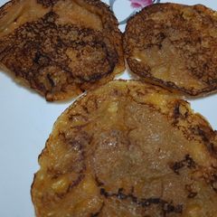 A picture of Wheat flour sweet chilla.
