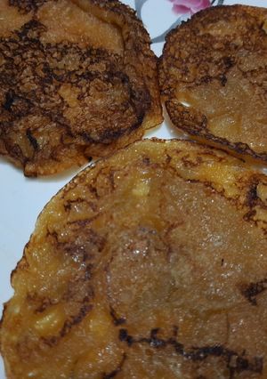 A picture of Wheat flour sweet chilla.