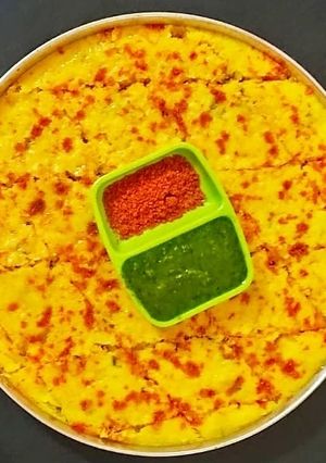 રાધે સ્ટાઇલ ઢોકળા (Dhokla Recipe in Gujarati) રેસીપી મુખ્ય ફોટો