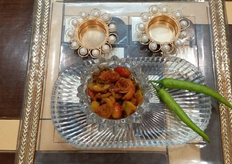 Recipe of Favorite Tangy karonda pickle