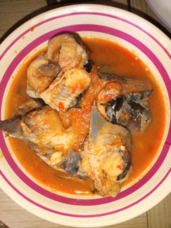 A picture of Cat fish pepper soup.