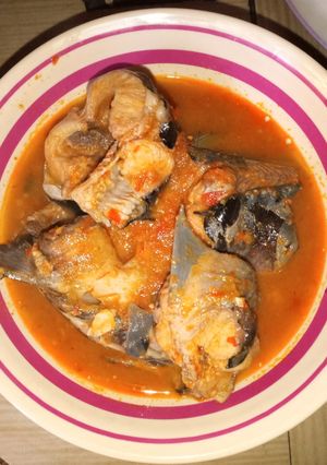 A picture of Cat fish pepper soup.
