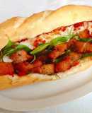 Bánh mì with Caramelized Pork - Huế Style